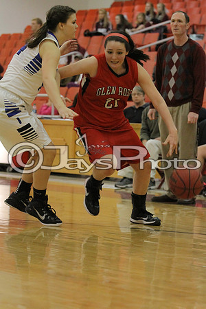 Glen Rose vs. Bismarck Girls 3A District Tournament  2-19-2015 (©Justin Manning) JWM_059