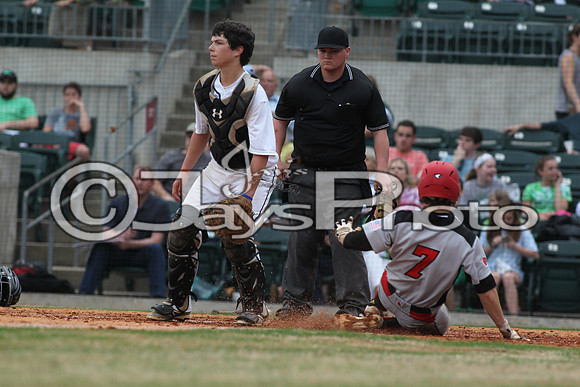 Harmony Grove vs. Episcopal Baseball (Dickey Stephens Park) 4-2-2015 (©Justin Manning) JWM_0046