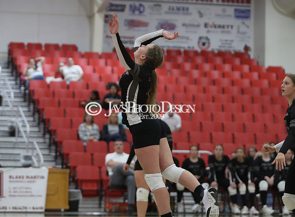 Cossatot River vs. Harding Academy (3A Volleyball South Regional Tournament) 10-22-24_JWM_0259