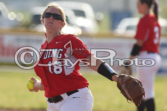 Glen Rose vs Harding Academy softball (Regionals) 5-8-2015 (©Justin Manning) JWM_0043
