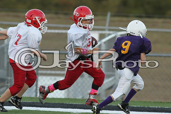 Poyen @ Glen Rose Peewee Football 10-19-2015 (©Justin Manning) JWM_0348