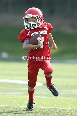 Glen Rose @ Bauxite peewee 3rd Grade football_0070