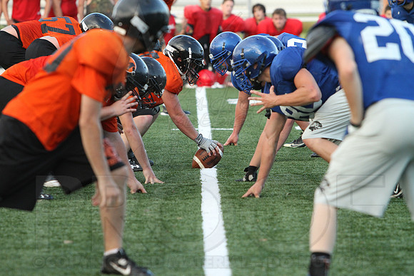 Harmony Grove Football Team Camp (Practice) 7-15-2014 (©Justin Manning) JWM_357