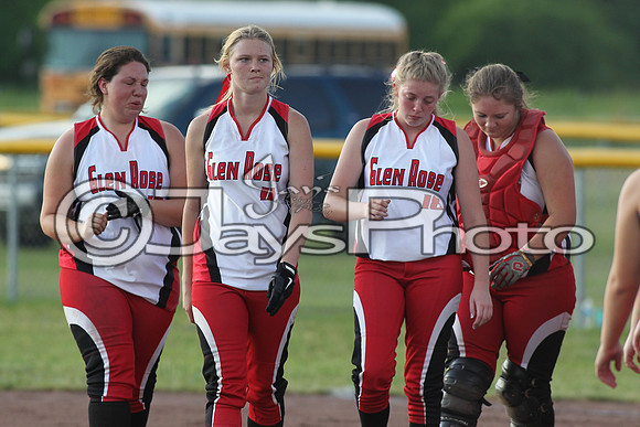 Glen Rose vs Harding Academy softball (Regionals) 5-8-2015 (©Justin Manning) JWM_0250