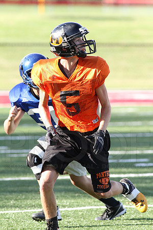 Harmony Grove Football Team Camp (Practice) 7-15-2014 (©Justin Manning) JWM_064