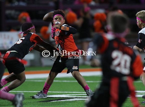 Malvern Cubs Orange vs. Malvern Cubs Black 3rd grade flag football 10-15-24_JWM_0576