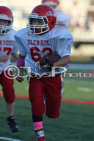 Poyen @ Glen Rose Peewee Football 10-19-2015 (©Justin Manning) JWM_0207