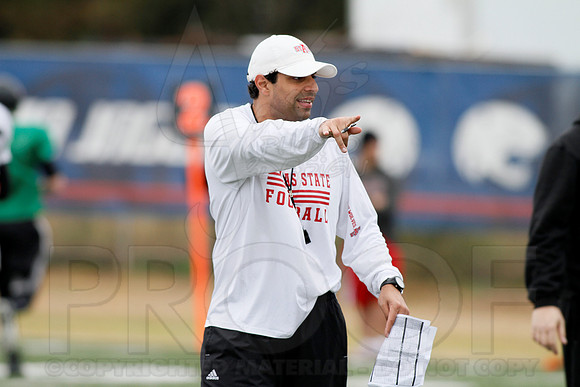 Arkansas State GoDaddy Bowl Practice 1-2-14 (©Justin Manning) JWM_0144