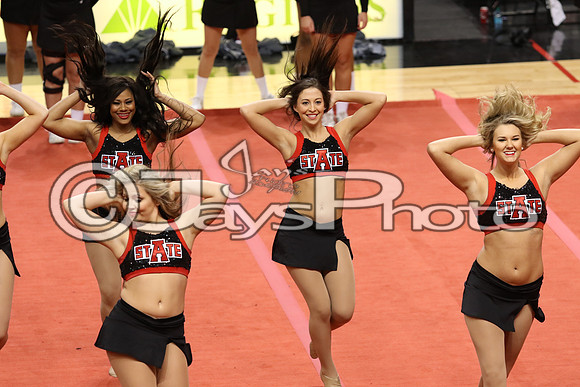 LA-Lafayette @ Arkansas State Women's 3-7-2015 (©Justin Manning) JWM_527