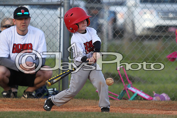 Bomb Squad vs Tigers 6-7 year old (Pitching Machine) 4-27-2015 (©Justin Manning) JWM_0014