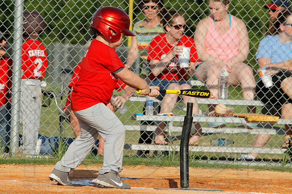 Phillies vs. Razorbacks 5-6 year old baseball 6-3-2014 (© Justin Manning) JWM_0126