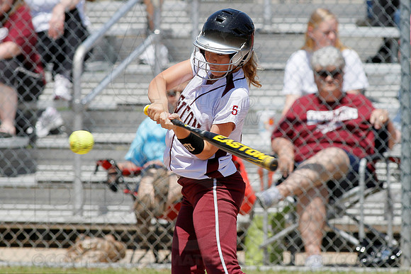 Benton vs. Mountain Home 6A State Softball Playoffs 5-11-13 (© Justin Manning) JWM0039