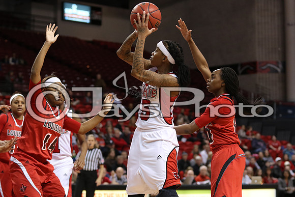 LA-Lafayette @ Arkansas State Women's 3-7-2015 (©Justin Manning) JWM_282