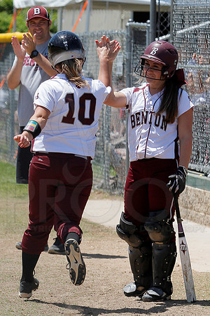 Benton vs. Mountain Home 6A State Softball Playoffs 5-11-13 (© Justin Manning) JWM0244