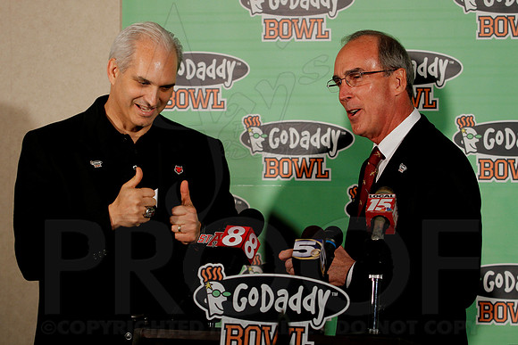 GoDaddy Bowl Press Conference- Team Welcoming Reception (©Justin Manning) JWM_0035