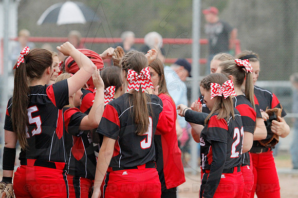 Harmony Grove @ Glen Rose softball 3-31-2014 (© Justin Manning) JWM_0152