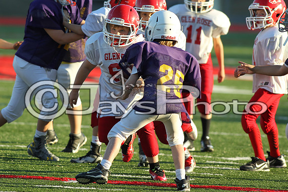 Poyen @ Glen Rose Peewee Football 10-19-2015 (©Justin Manning) JWM_0058