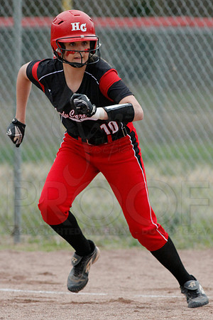 Harmony Grove @ Glen Rose softball 3-31-2014 (© Justin Manning) JWM_0025