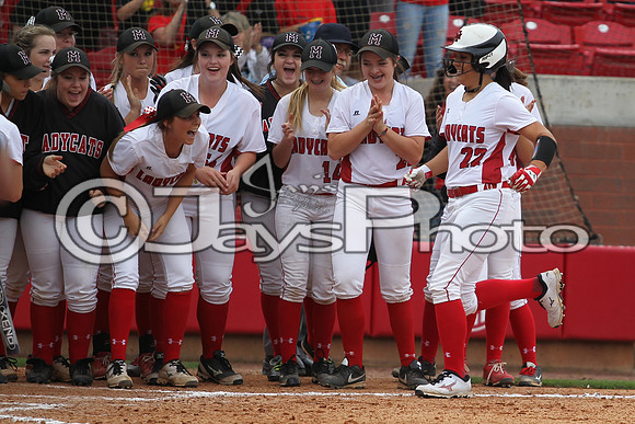 4A State Softball Finals Bauxite vs. Mena 5-22-2015 (©Justin Manning) JWM_0572