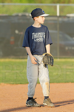 Thunder vs. A's 9-10 year old baseball 4-22-2014 (© Justin Manning) JWM_0080