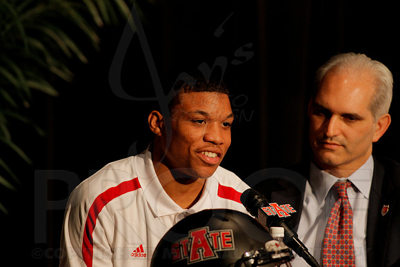 ASU Coach Blake Anderson Press Conference 12-19-13 (©Justin Manning) (©Justin Manning) JWM_0305
