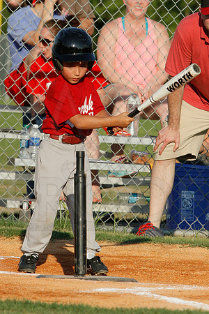 Phillies vs. Razorbacks 5-6 year old baseball 6-3-2014 (© Justin Manning) JWM_0187