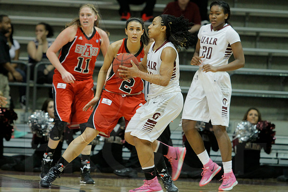 Arkansas State @ UALR Women's Basketball 3-1-2014 (© Justin Manning) JWM_0351