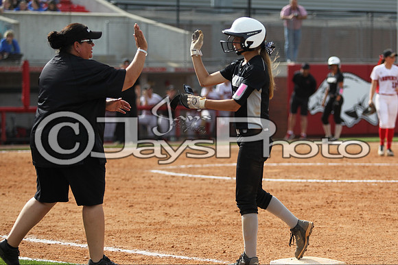 4A State Softball Finals Bauxite vs. Mena 5-22-2015 (©Justin Manning) JWM_0692