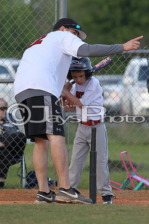 Bomb Squad vs Tigers 6-7 year old (Pitching Machine) 4-27-2015 (©Justin Manning) JWM_0043
