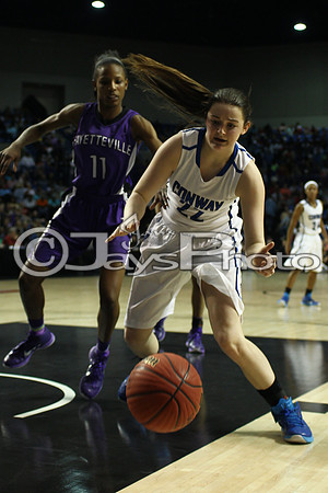 Conway vs. Fayetteville 7A Girls State Finals 3-14-2015 (©Justin Manning) JWM_301