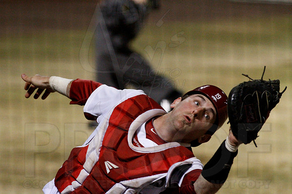 Miss Valley State @ Arkansas Baseball 3-27-13 (© Justin Manning) JWM0369