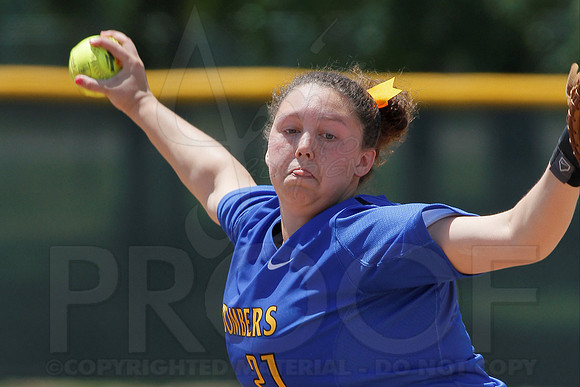 Benton vs. Mountain Home 6A State Softball Playoffs 5-11-13 (© Justin Manning) JWM0082