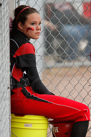 Harmony Grove @ Glen Rose softball 3-31-2014 (© Justin Manning) JWM_0143