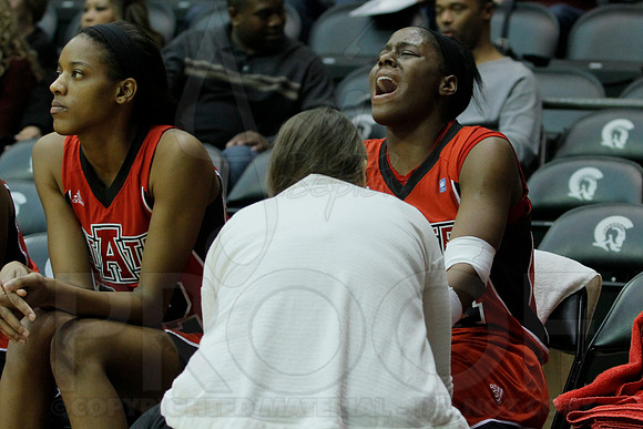 Arkansas State @ UALR Women's Basketball 3-1-2014 (© Justin Manning) JWM_0424