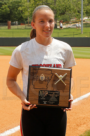 4A State Finals Softball Mena vs. Brookland 5-24-2014 (© Justin Manning) JWM_0540