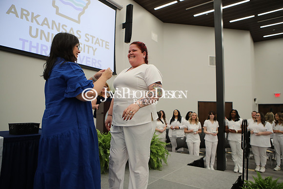 Arkansas State University Three Rivers Health Sciences' Pinning Ceremony (LPN & RN) 5-9-24_JWM_0509