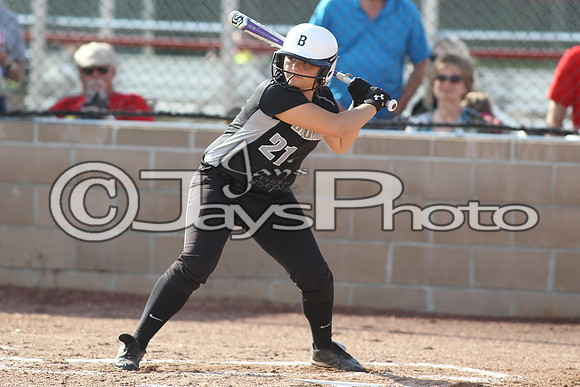 Bauxite @ Harmony Grove softball 4-21-2015 (©Justin Manning) JWM_0192