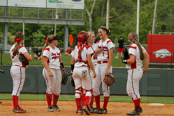 5A State Softball Finals Vilonia vs. White Hall 5-23-2014 (© Justin Manning) JWM_0071
