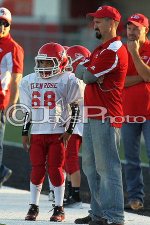 Poyen @ Glen Rose Peewee Football 10-19-2015 (©Justin Manning) JWM_0044