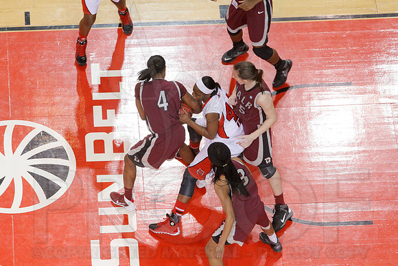 UALR @ Arkansas State Women's Basketball 1-25-14 (©Justin Manning) JWM_0171