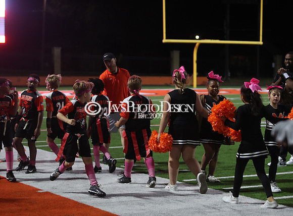 Malvern Cubs Orange vs. Malvern Cubs Black 3rd grade flag football 10-15-24_JWM_0717