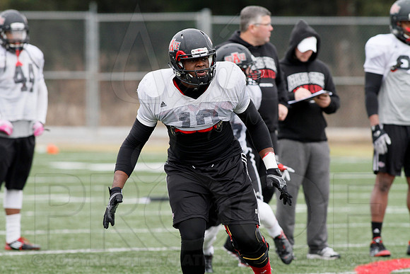 Arkansas State GoDaddy Bowl Practice 1-2-14 (©Justin Manning) JWM_0016
