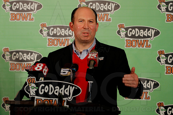GoDaddy Bowl Press Conference- Team Welcoming Reception (©Justin Manning) JWM_0138