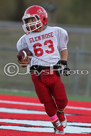 Poyen @ Glen Rose Peewee Football 10-19-2015 (©Justin Manning) JWM_0374