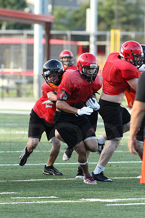 Harmony Grove Football Team Camp (Practice) 7-15-2014 (©Justin Manning) JWM_267