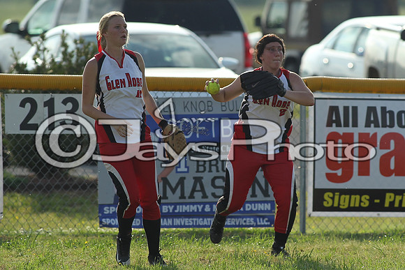 Glen Rose vs Harding Academy softball (Regionals) 5-8-2015 (©Justin Manning) JWM_0170