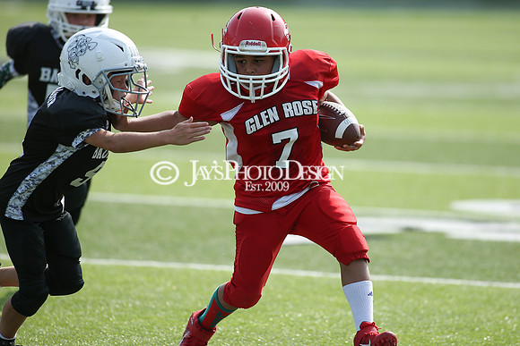 Glen Rose @ Bauxite peewee 3rd Grade football_0026