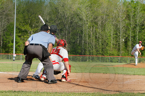 Mayflower @ Glen Rose baseball (Senior Night) 4-22-2014 (© Justin Manning) JWM_0290