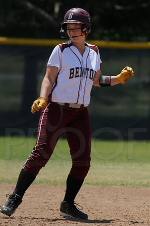 Benton vs. Mountain Home 6A State Softball Playoffs 5-11-13 (© Justin Manning) JWM0172
