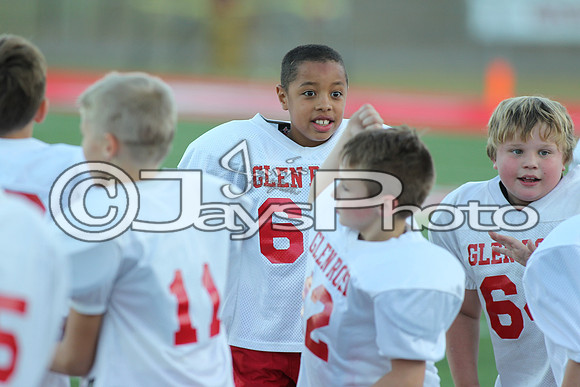 Poyen @ Glen Rose Peewee Football 10-19-2015 (©Justin Manning) JWM_0270
